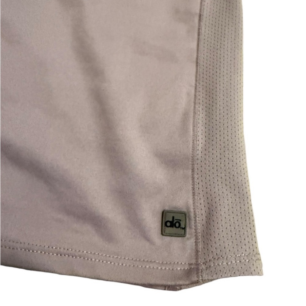 Alo Short Sleeve Purple Top - Picture 3 of 3